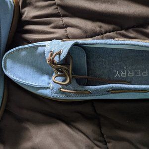 Cool, Sleek, Tarheel Blue Sperry Boat Shoes